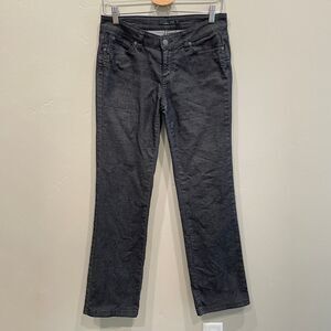 Prana Jada Bootcut Jeans Faded Grey Black - Size: 4 / 27
